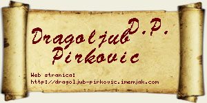 Dragoljub Pirković vizit kartica